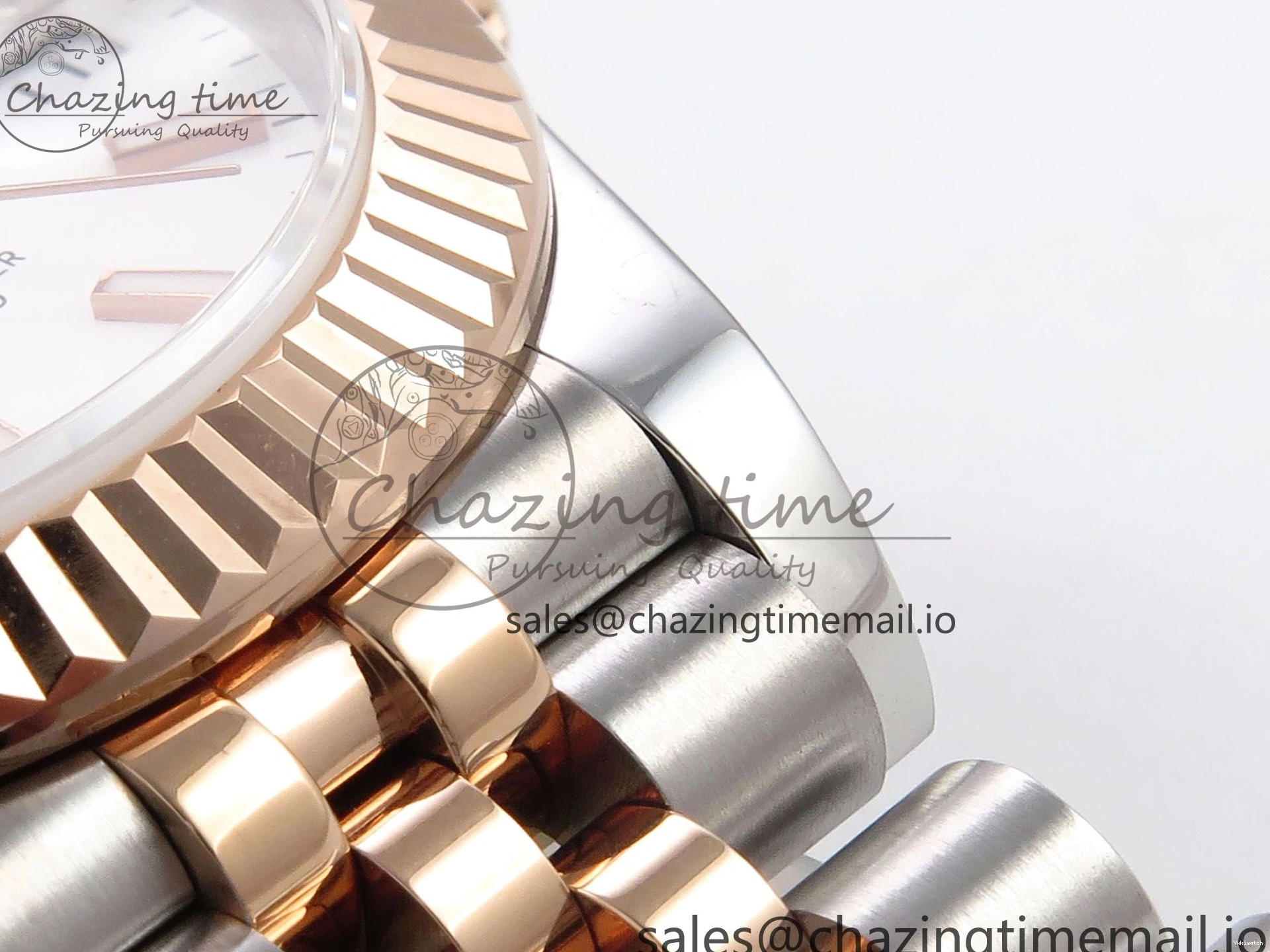 SS Bracelet Edition Dial White Best GMF 31 on RG 278271 DateJust Steel 1:1 A2824 Jubilee Stick 904L 1221